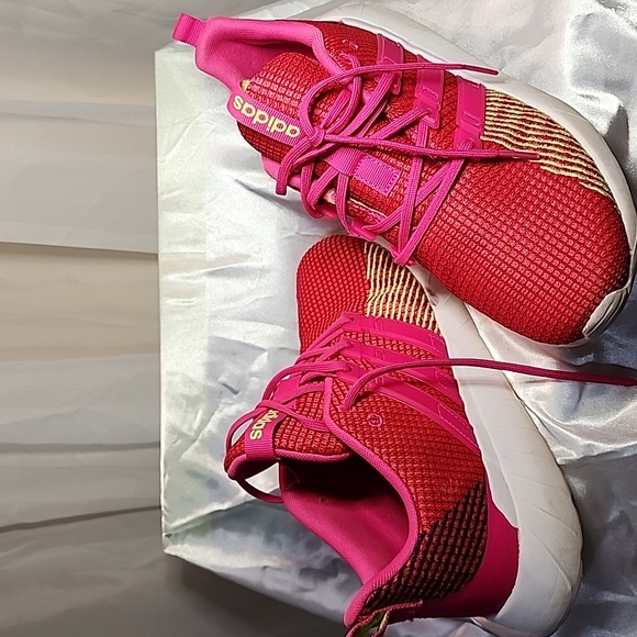 Big Girls Multicolor Adidas Sneakers Size 5 1/2 - Picture 2 of 7